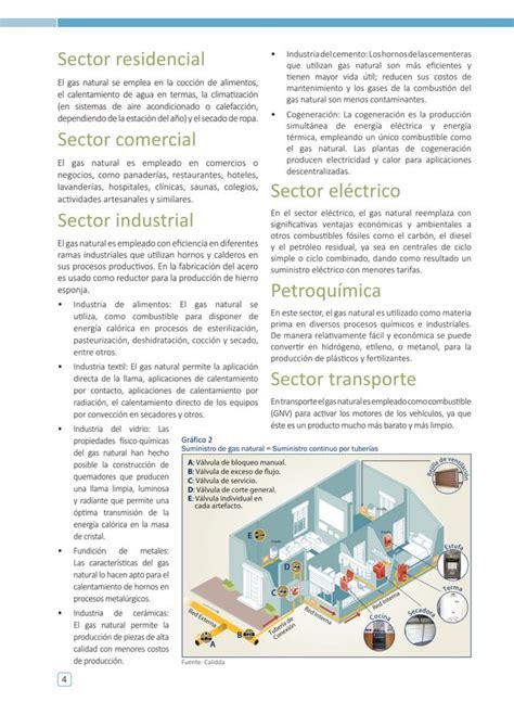 Folleto El Gas Natural Y Sus Diferencias Con El Glp Pdf