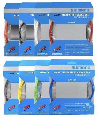 Shimano Dura Ace Road Shifting Cable Set Polymer Coating Color