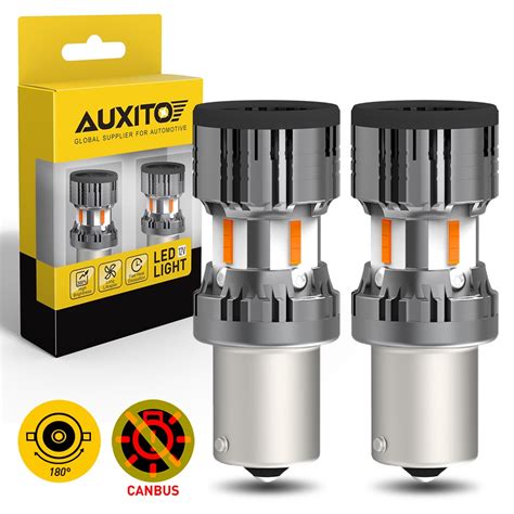 Auxito Pcs No Hyper Flash P W Ba S Bau S Py W Led Bulb Lm