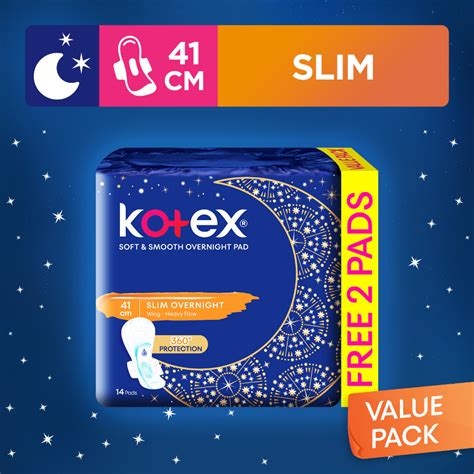 Single Pack Kotex Soft Smooth Slim Sanitary Pad Heavy Flow