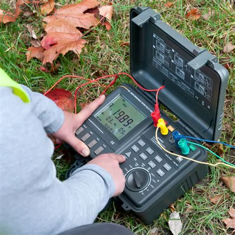 Misuratore Di Resistenza Di Terra Pce Et Pce Instruments