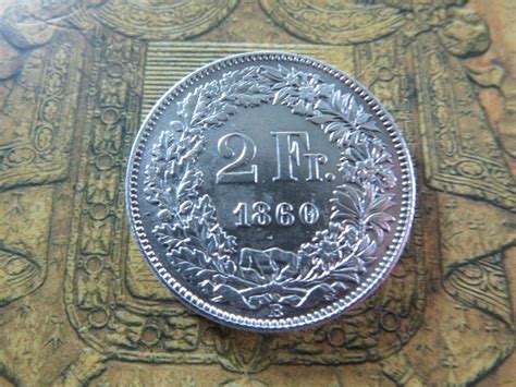 2 FRANKEN 1860 SCHWEIZ AG 800 SILVER Kaufen Auf Ricardo