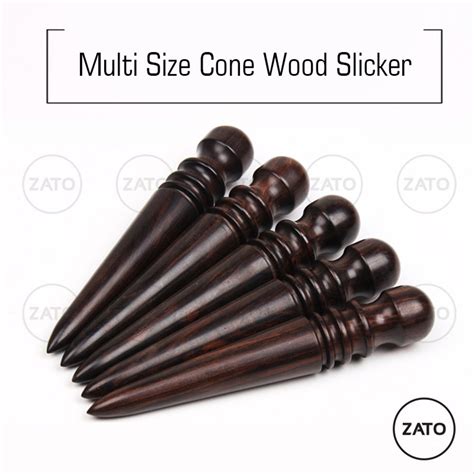 Jual Wood Slicker Special Edge Slicker Burnisher Leather Tools Di