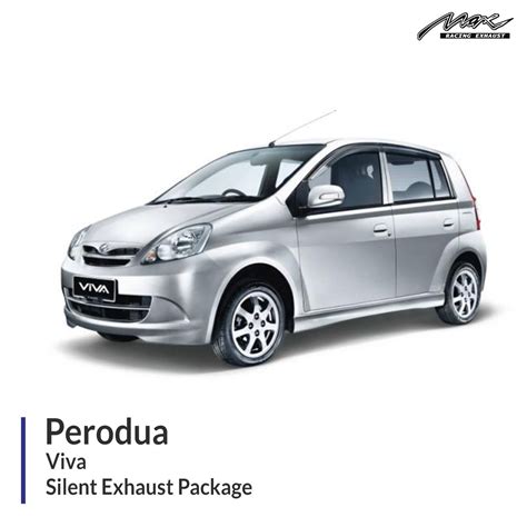 Perodua Viva Silent Exhaust Package Max Racing Exhaust