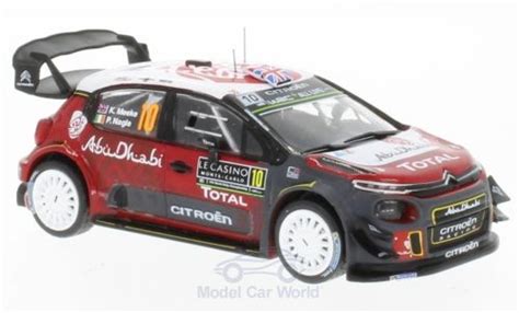 Modellino In Miniatura Citroen C3 1 43 IXO WRC No 10 Rallye WM Rallye