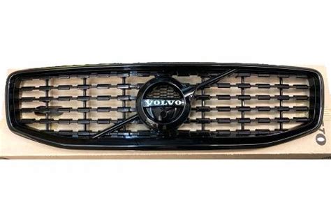 VOLVO S60 III Grill Atrapa Przednia Czarna BLACK EDITION OE 32378244 Za