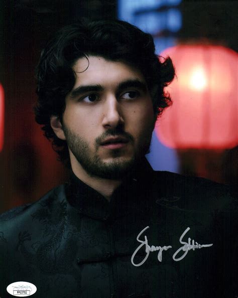 shayan sobhian dc legends  tomorrow  signed photo jsa certified