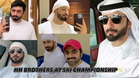 Hh Brothers Appearance At The Ski Championship Dubai 🇦🇪 🤍 Youtube