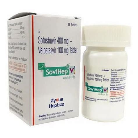 Sofosvel Sofosbuvir Velpatasvir 400 100mg Q Piece Prescription At