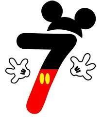 Molde Numeros De Mickey Mouse Para Imprimir La Primera Aparici N De