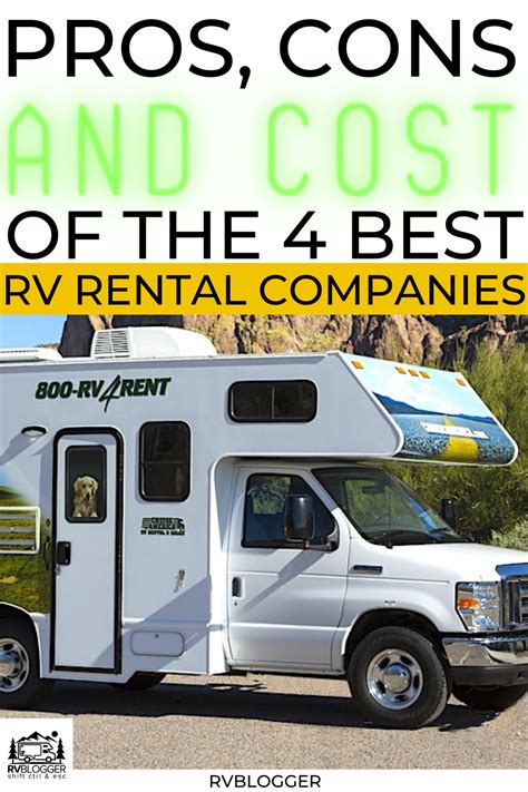 9 Best Rv Rental Companies Pros Cons And Prices Rv Rental Camper