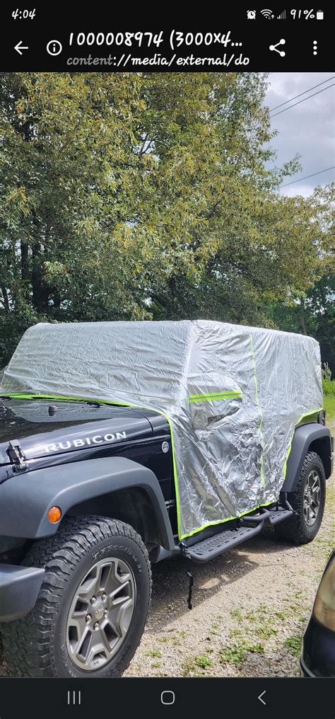 Suparee Jeep Wrangler Cab Cover 4 Door For 2007 2023