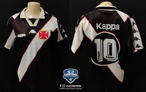 Camisa Do Vasco Oficial I Kappa Edmundo Infantil Feminina