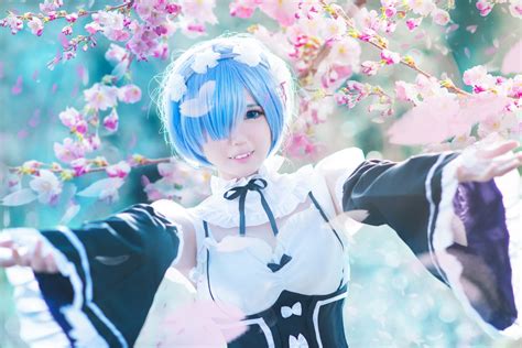 Rem From Rezero Stunning 4k Ultra Hd Wallpaper By Kori Anders