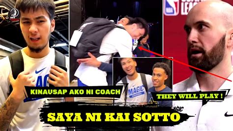 ANG SAYA Ni KAI SOTTO LALARO DAW Sa Mga SUSUNOD Na Game Ng Orlando