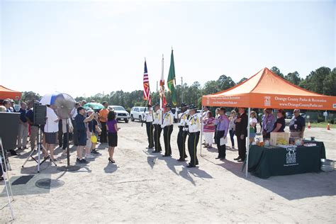 Community Gathers For Groundbreaking Of Deputy Scott Pine Community Park