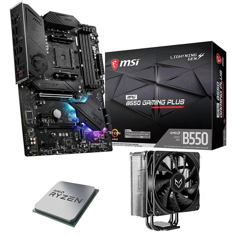 Kit Upgrade PC AMD Ryzen 5 5600X MSI MPG B550 GAMING PLUS Kit Upgrade