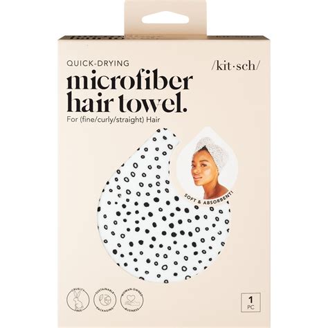 kitsch hair towel