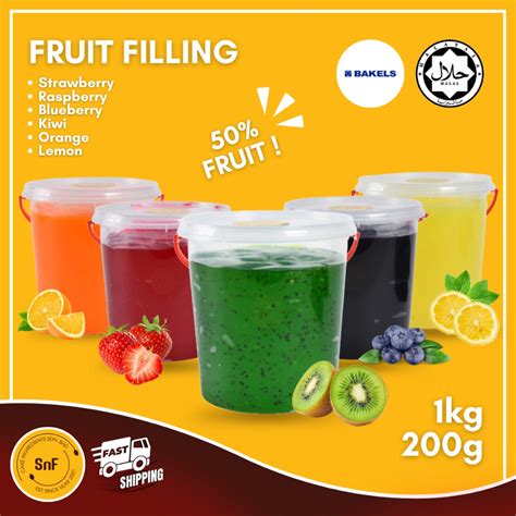 Bakels Fruit Filling Fruit Filling Buah Buahan Topping Filling Puree