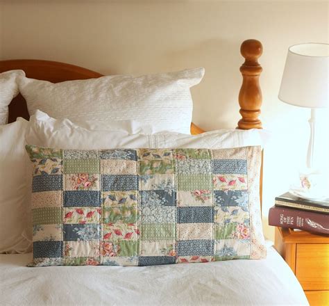 Pretty Patchwork Pillow Sham A Spoonful Of Sugar Mini Quilts Small