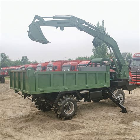 Ton Truck Mounted Excavator Multi Functional Truck Crane With Digger