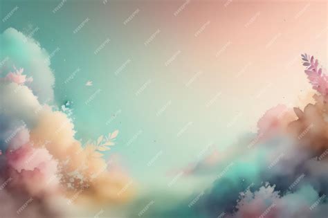 Premium Photo | A colorful background with a cloud and the word cloud ...