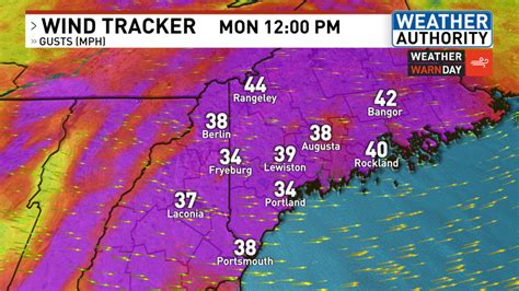 Thousands Without Power As Strong Winds Roar Across Maine