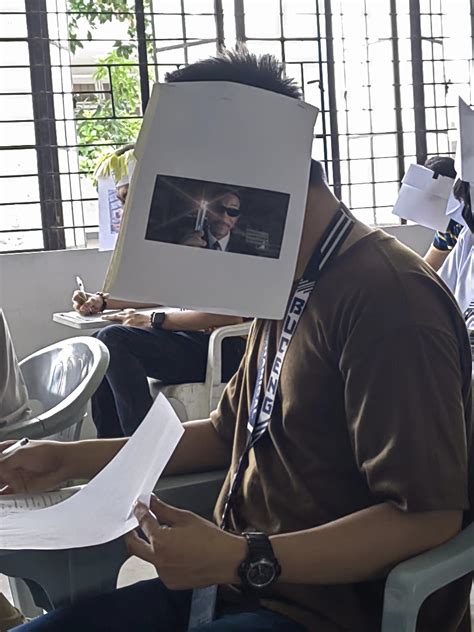 Viral Anti Cheating Hats In Bicol University