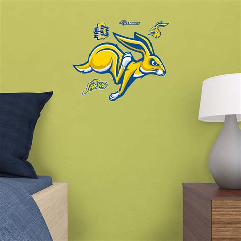 Small South Dakota State Jackrabbits Teammate Decal | Shop Fathead® for South Dakota State ...