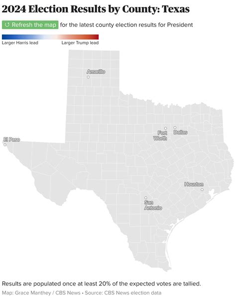 Donald Trump wins Texas in 2024 election, CBS News projects. See live ...