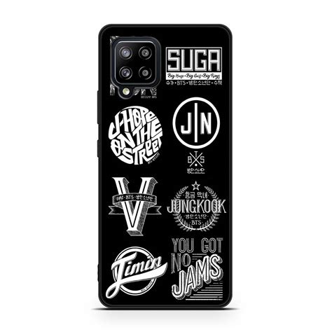 Bts Members Unique Samsung Galaxy A12 Case Caselinor