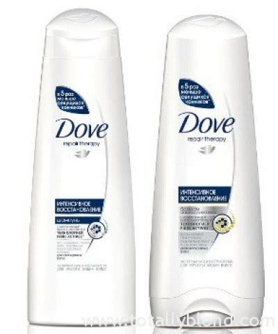 Шампунь и бальзам «Интенсивное восстановление» от Dove | на ...