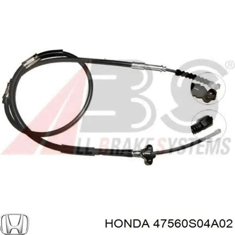 47560SR1A02 Honda Cable De Freno De Mano Trasero Izquierdo