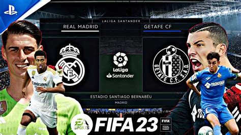 FIFA 23 Real Madrid Vs Getafe CF PS5 4K Laliga Fifa23