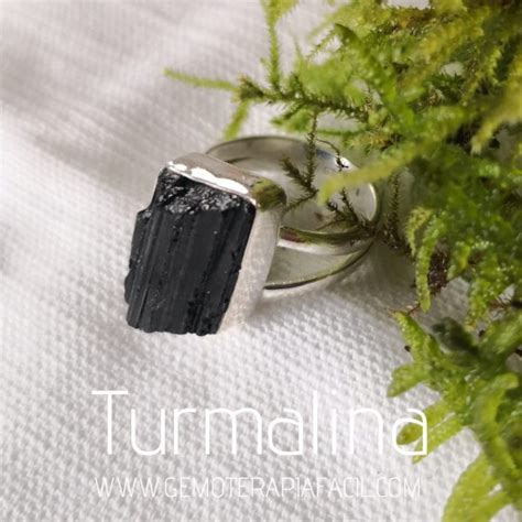 Venta Anillo Turmalina Negra En Stock