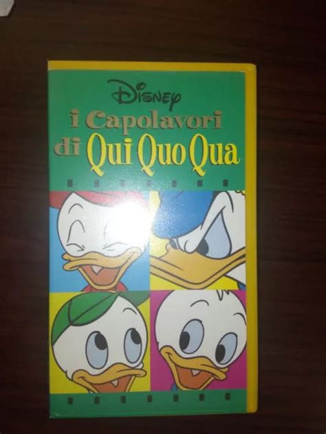 VHS WALT DISNEY I Capolavori Di Qui Quo Qua 1997 EUR 5 99 PicClick DE