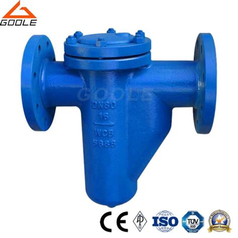 Ansi Jis Din Cast Steel Stainless Steel Flanged Ends U Type Simplex