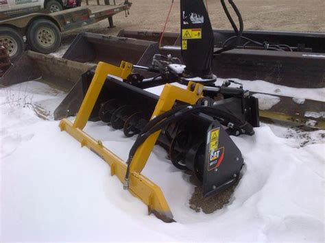 Residential with Skid steer snow blower | Snow Plowing Forum