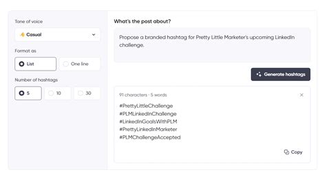 Ai Linkedin Hashtag Generator Free Tool Planable