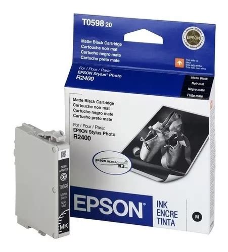 Epson Cartucho De Tinta T059820 Negro Mate P Photo R2400 MercadoLibre