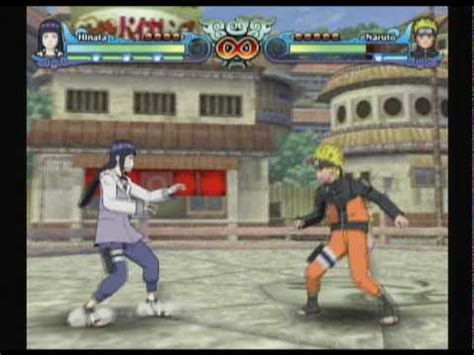 Hinata Vs Naruto Naruto Shippuuden Clash Of Ninja Revolution 3 YouTube