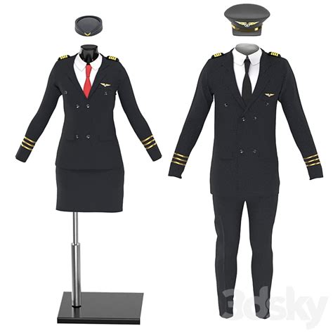 Pilot Suit Vol 02 - Clothes - 3D model