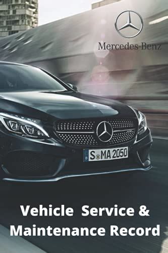 Vehicle Service Maintenance Record Mercedes Service Book Car