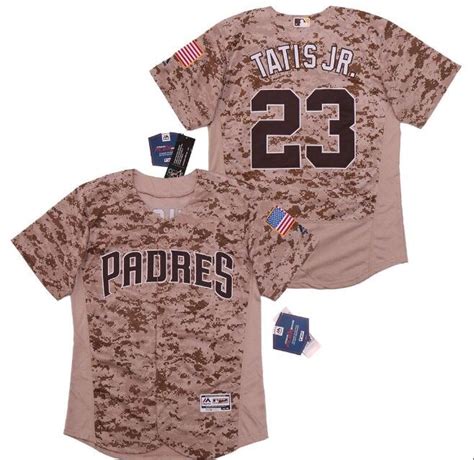 San Diego Padres 23 Fernando Tatis Jr Flexbase Jersey Camo