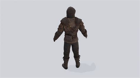 Skyrim Thieves Guild Armor 3D Model - TurboSquid 2083232