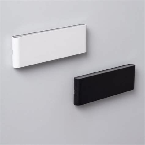 Efectoled Aplique De Pared Exterior Led 20w Aluminio Rectangular