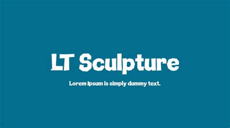 Lt Sculpture Font Download Free For Desktop And Webfont