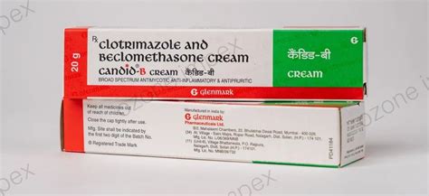 Glenmark Candid B Clotrimazole Beclomethasone Cream 30 Gm At Rs 210