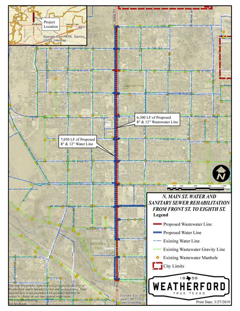 Project Map | Weatherford, TX - Official Website