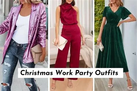 23 Work Christmas Party Outfits For Women - Oh Well Yes